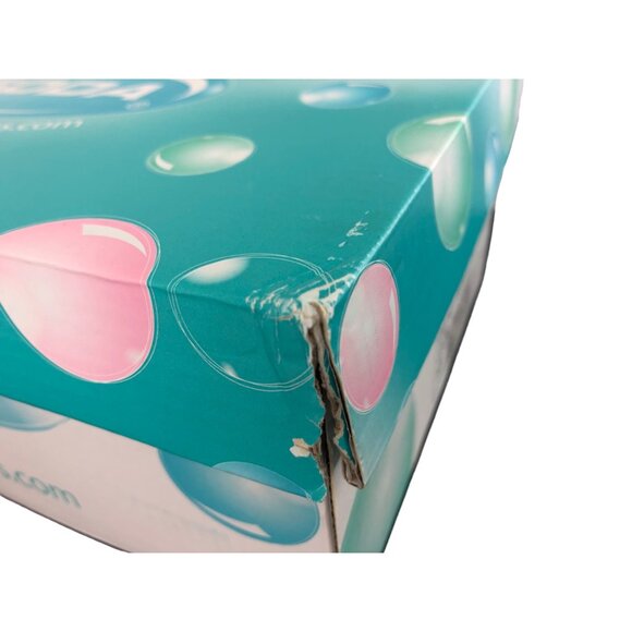 Pink & Blue Tie Dye Lace Up Sneakers by Soda Womens Size 8 - Picture 14 of 16